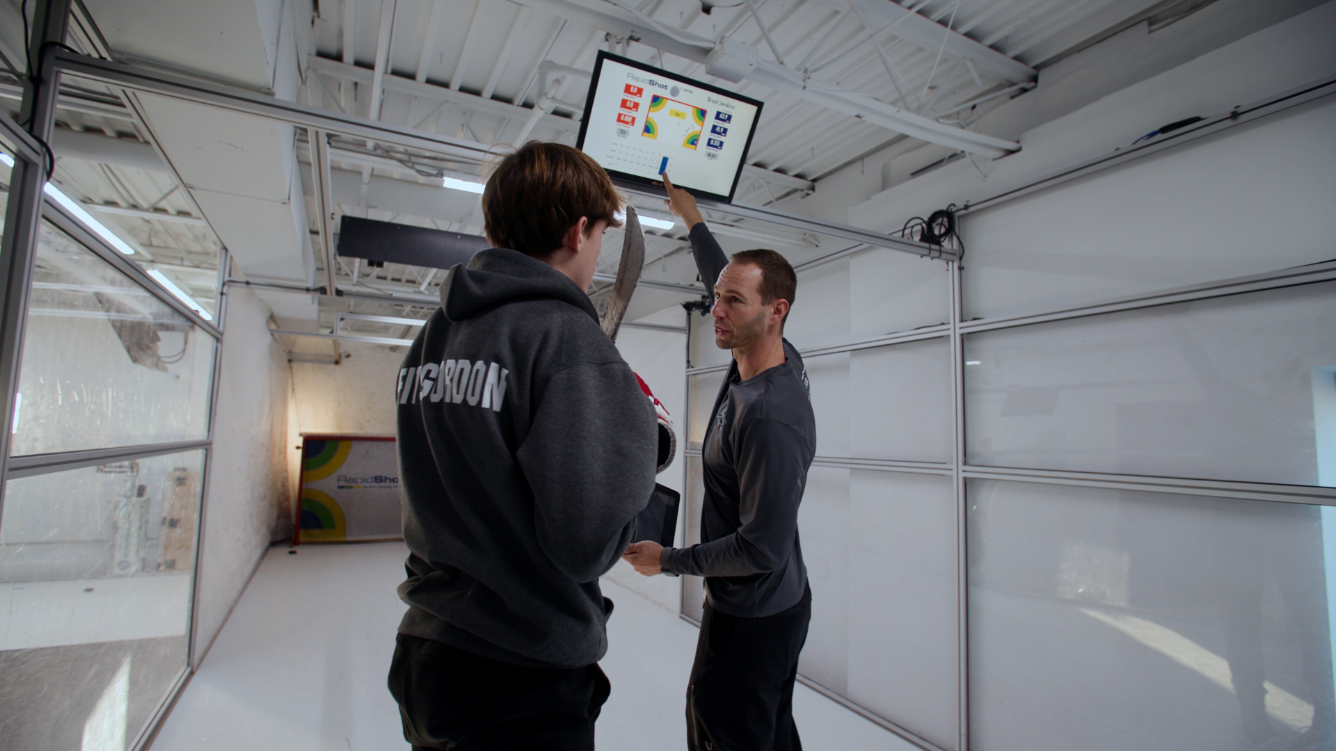 Data analysis and AI coach feedback.